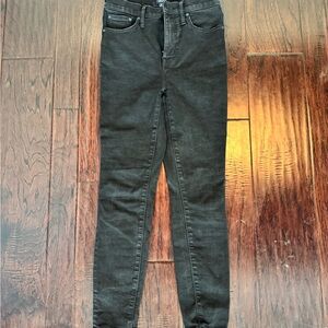 J. Crew Black Skinny Jeans with Stretch